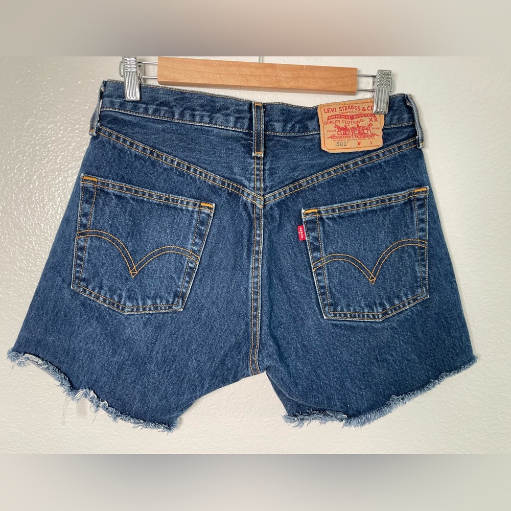 Levi's Blue Jean Shorts for Women